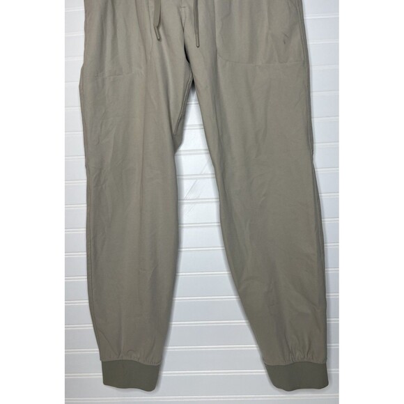 Lululemon Jogger Mens Medium Beige Athletic ABC Warpstreme Jogger Zip Pocket - Picture 3 of 14
